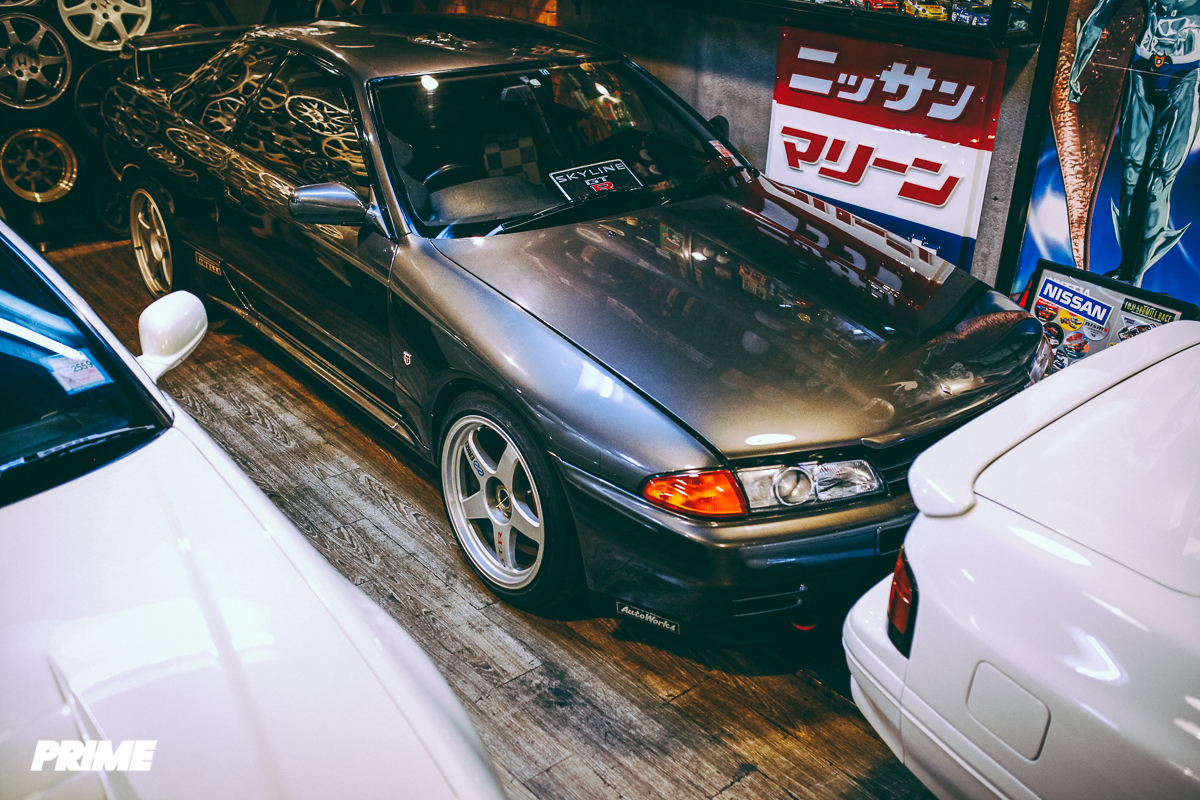 Masterpiece Resting: Skyline GTR Finds Shelter in the Shop